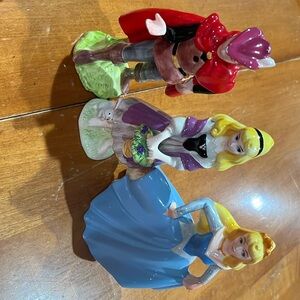 Disney Sleeping Beauty Aurora, Briar Rose, Phillip Figure Princess